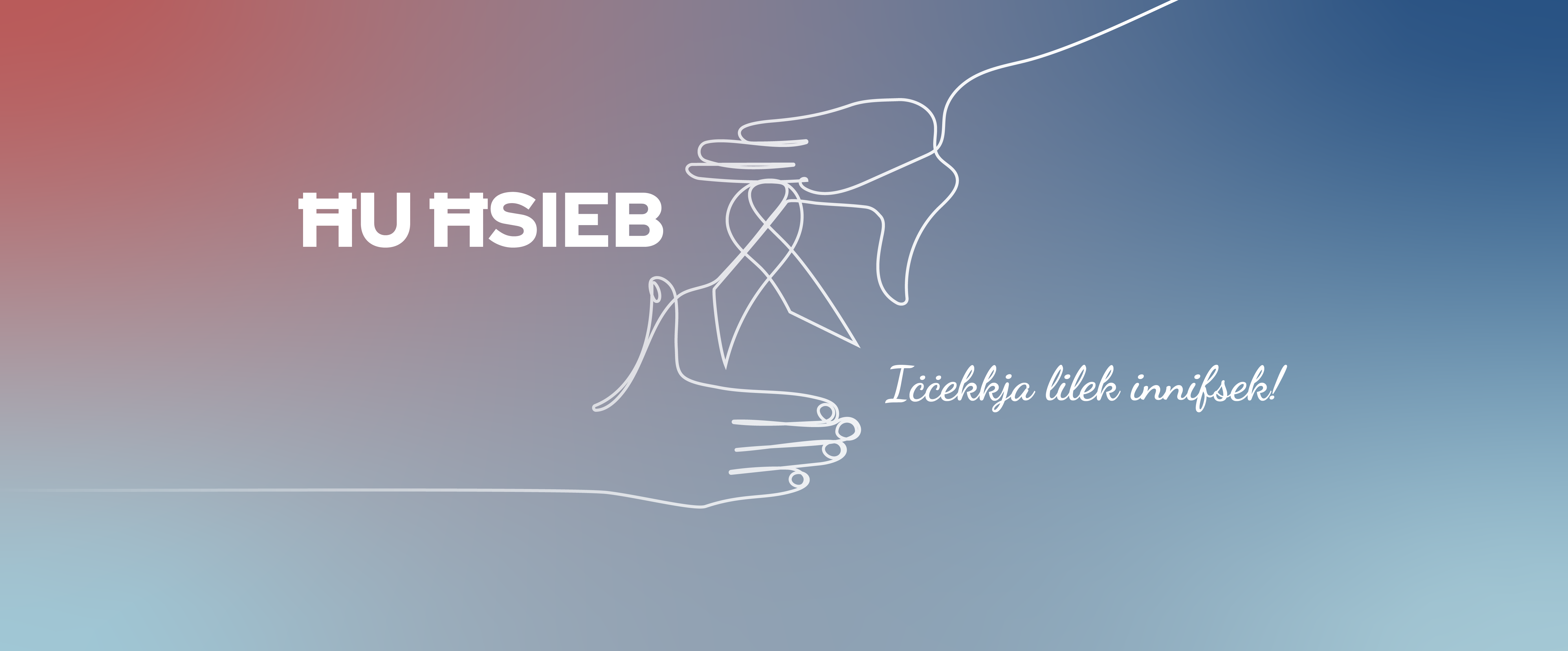 Hands Ribbon Illustration